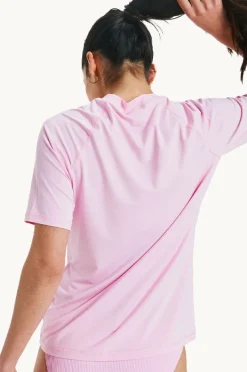 Women Roxy Essential Short Sleeve Suntop