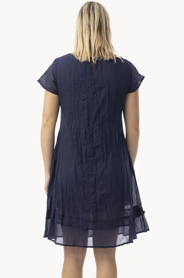Women Orientique Essentials Gauze Frill Hem Dress