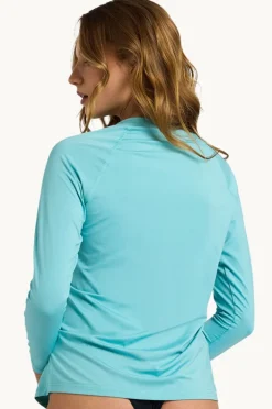 Women Roxy Essentials Long Sleeve Suntop
