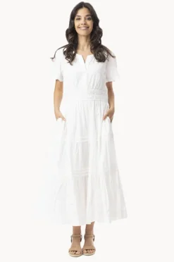 Women Orientique Essentials Poplin Maxi Dress