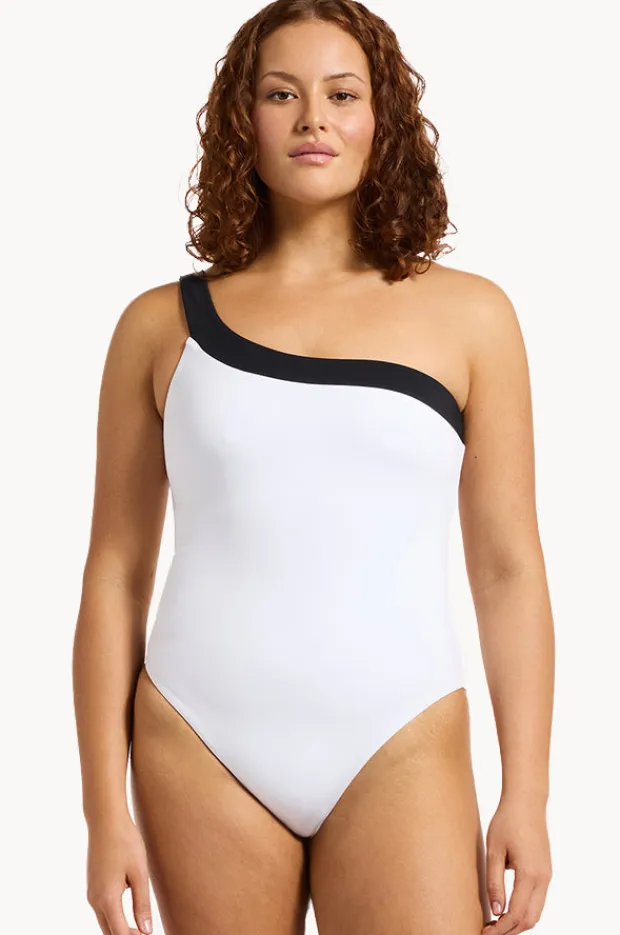 Women Jets Eternal One Shoulder One Piece