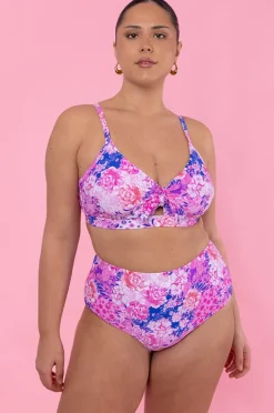 Women Sea Level Fiesta DD/E Cup Tie Front Bralette