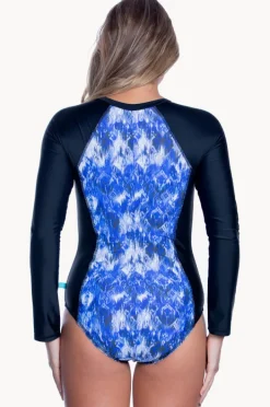 Women Salty Ink Fiesta Long Sleeve Sunsuit