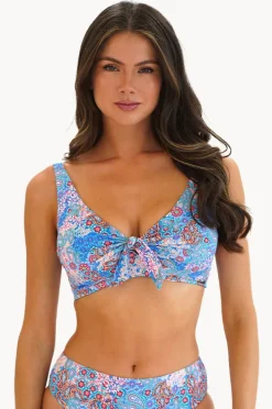 Women Moontide Florevine DD/E Cup Tie Front Bra