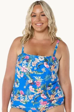 Women Capriosca Florida Flounce Tankini Separate
