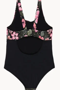 Roxy Girls Active Floral One Piece
