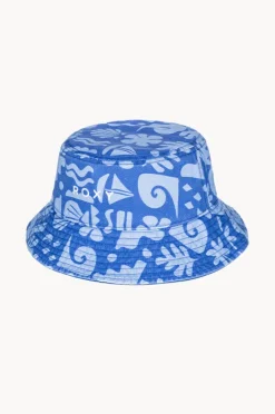 Roxy Girls Beach Check Tiny Honey Bucket Hat