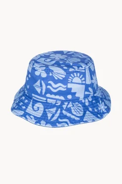 Roxy Girls Beach Check Tiny Honey Bucket Hat