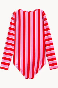 Milky Girls Candy Stripe Sunsuit