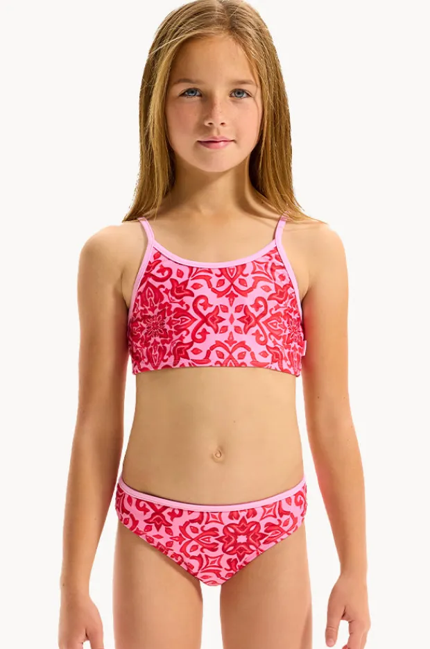 Seafolly Girls Girls Capri Tile Crop Set