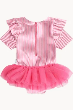 Huxbaby Girls Pie Stripe Ballerina Sunsuit