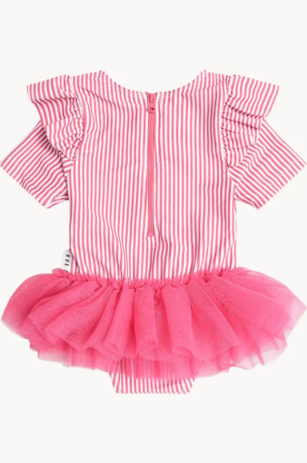 Huxbaby Girls Pie Stripe Ballerina Sunsuit