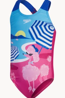 Speedo Girls Digital Printed One Piece