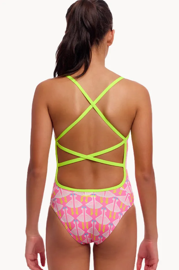 Funkita Girls Duck Duck Goose Strapped In One Piece