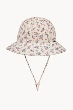 Bedhead Girls Floral Ponytail Bucket Sunhat