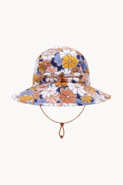 Babes In The Shade Girls Flower Power Sunhat