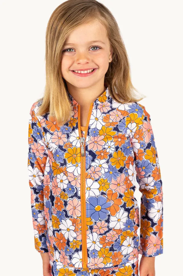 Babes In The Shade Girls Flower Power Suntop