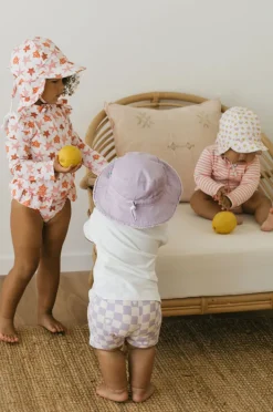 Acorn Girls Frayed Bucket Hat