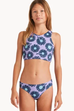 Billabong Girls Fresh Daze High Neck Crop Set