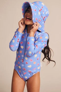 Huxbaby Girls Fruit Emoji Sunsuit