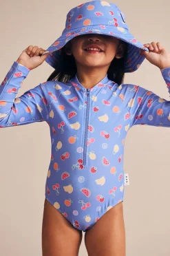 Huxbaby Girls Fruit Emoji Swim Hat