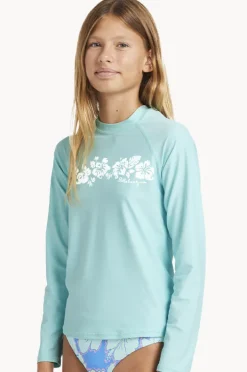 Billabong Girls Heat Wave Long Sleeve Suntop