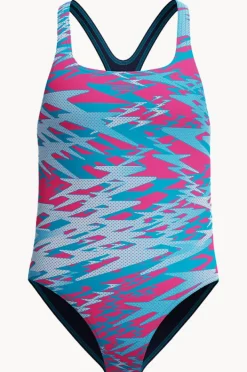 Speedo Girls Hyperboom Allover Medalist One Piece