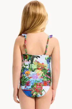 Seafolly Girls Girls La Boca Frill One Piece