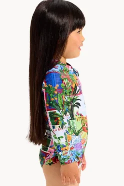 Seafolly Girls Girls La Boca Zip Sunsuit