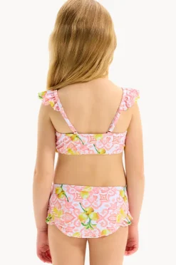 Seafolly Girls Girls Tile Crop Set