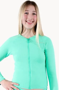 Base Swim Girls Long Sleeve Rashie