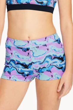 Modibodi Girls Marble Performance Hi Waist Short