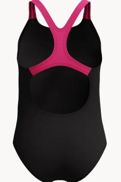 Speedo Girls Medley Logo Medalist One Piece
