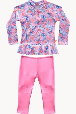 Salty Ink Girls Miss Cupcake Suntop Set