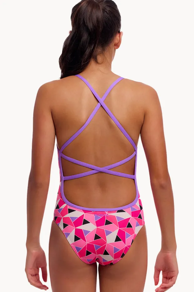 Funkita Girls Ninja Star Strapped In One Piece