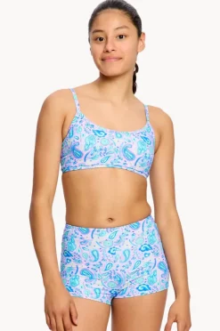 Modibodi Girls Paisley Crop Set