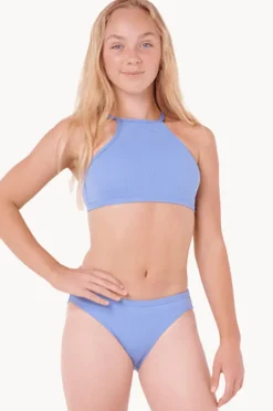 Rip Curl Girls Premium Rib 2.0 High Neck Crop Set