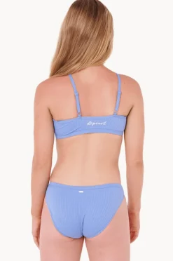Rip Curl Girls Premium Rib 2.0 High Neck Crop Set