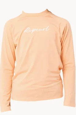 Rip Curl Girls Script Long Sleeve Suntop