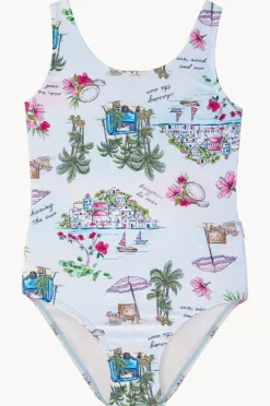 Seafolly Girls Girls Secret Vacay Cut Out One Piece