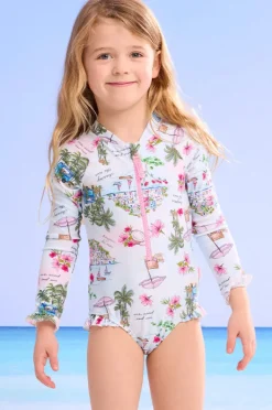 Seafolly Girls Girls Secret Vacay Sunsuit