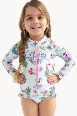 Seafolly Girls Girls Secret Vacay Sunsuit