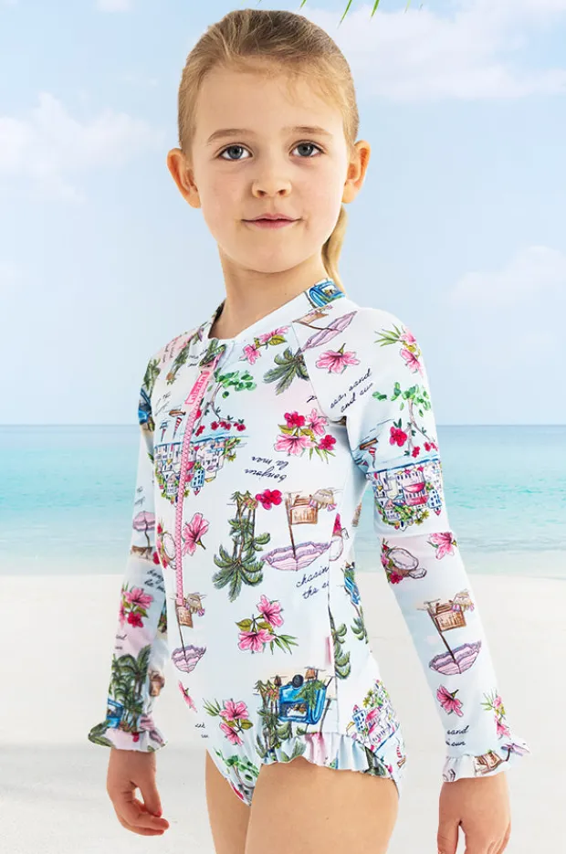 Seafolly Girls Girls Secret Vacay Sunsuit