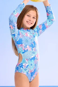 Seafolly Girls Girls Sol De Sur Sunsuit