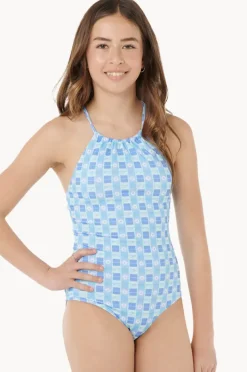 Rip Curl Girls Sunset Rib One Piece
