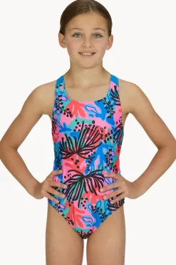 Zoggs Girls Sway Flyback One Piece