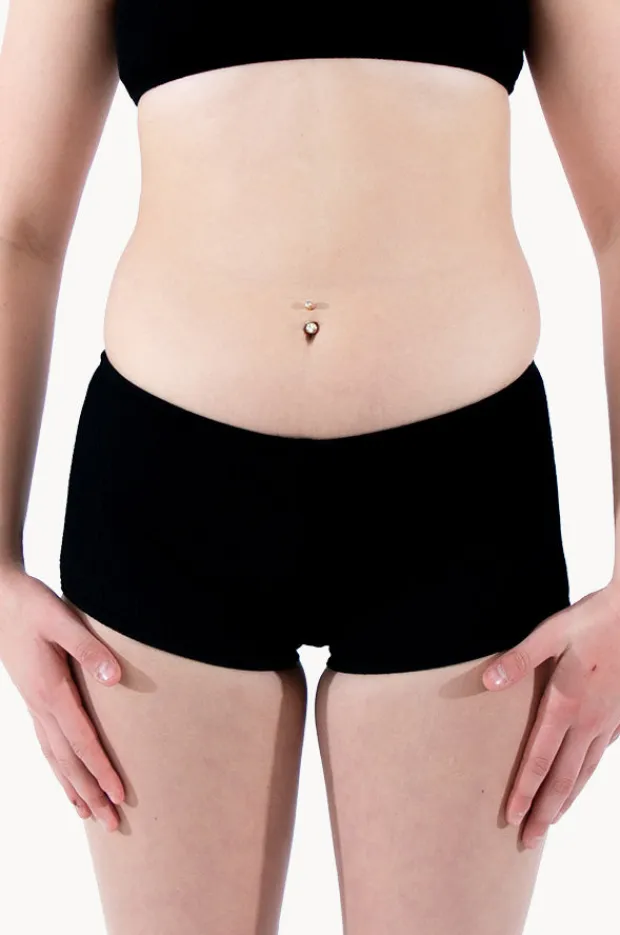 Base Swim Girls Textured Boyleg