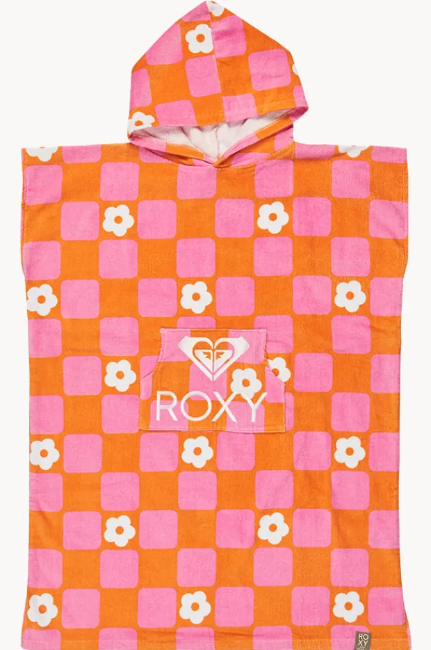 Roxy Girls Tic Tac Fleur Stay Magical Hooded Towel