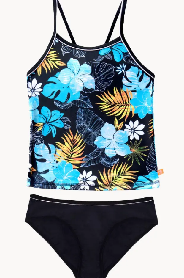 Salty Ink Girls Tropicana Tankini Set