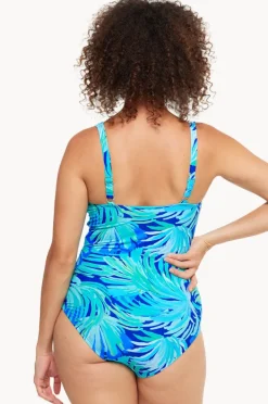 Women Togs Havana Sweetheart Ruched One Piece